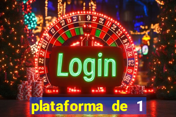 plataforma de 1 real fortune tiger